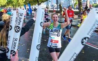 London marathon 2021 sja-0211