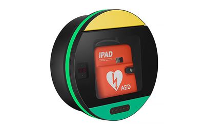 The front of the DefibSafe 3.