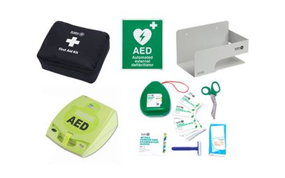 ZOLL AED Plus Fully Automatic Defibrillator Bundle