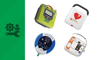 Defibrillator maintenance services