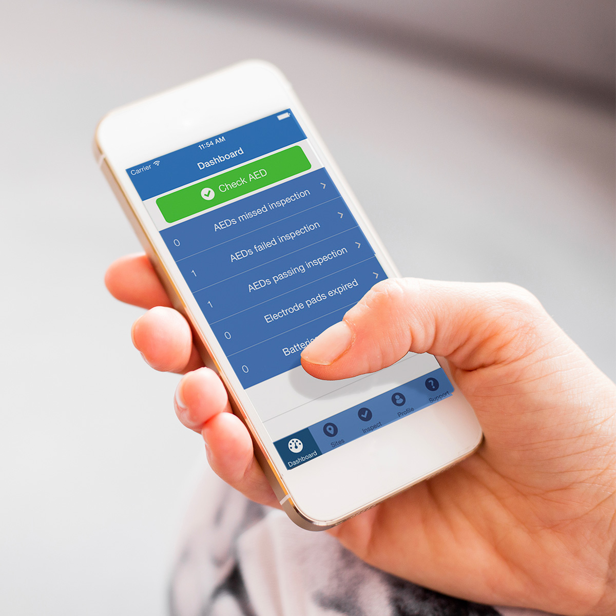 ZOLL PlusTrac AED Programme Management - 1 Year.