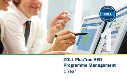 ZOLL PlusTrac AED Programme Management - 1 Year.
