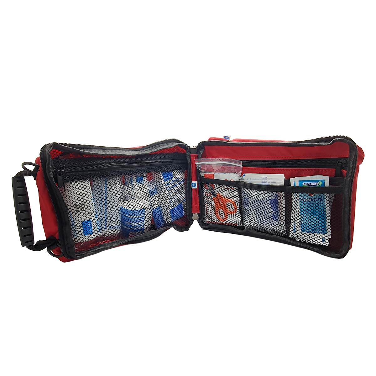 The contents of the Astroplast Electricians First Aid Kit.