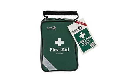 St John Ambulance Travel and Motoring Workplace First Aid Kit BS 8599-1:2019