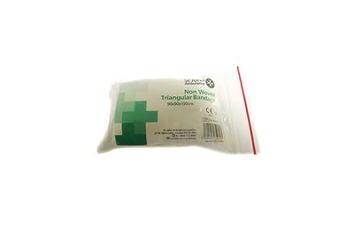 90cm x 90cm x 130cm St John Ambulance Disposable Triangular Bandage 90cm x 90cm x 130cm St John Ambulance Disposable Triangular Bandage