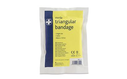 90cm x 90cm x 127cm Reusable Calico Triangular Bandage 90cm x 90cm x 127cm Reusable Calico Triangular Bandage