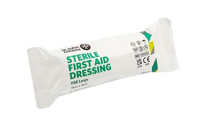 St John Ambulance Large HSE First Aid Dressing 18 x 18cm
