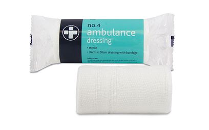 Reliance Medical No.4 Ambulance Dressing 32 x 20cm
