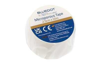 Blue Dot Microporous Tape 2.5cm x 10m