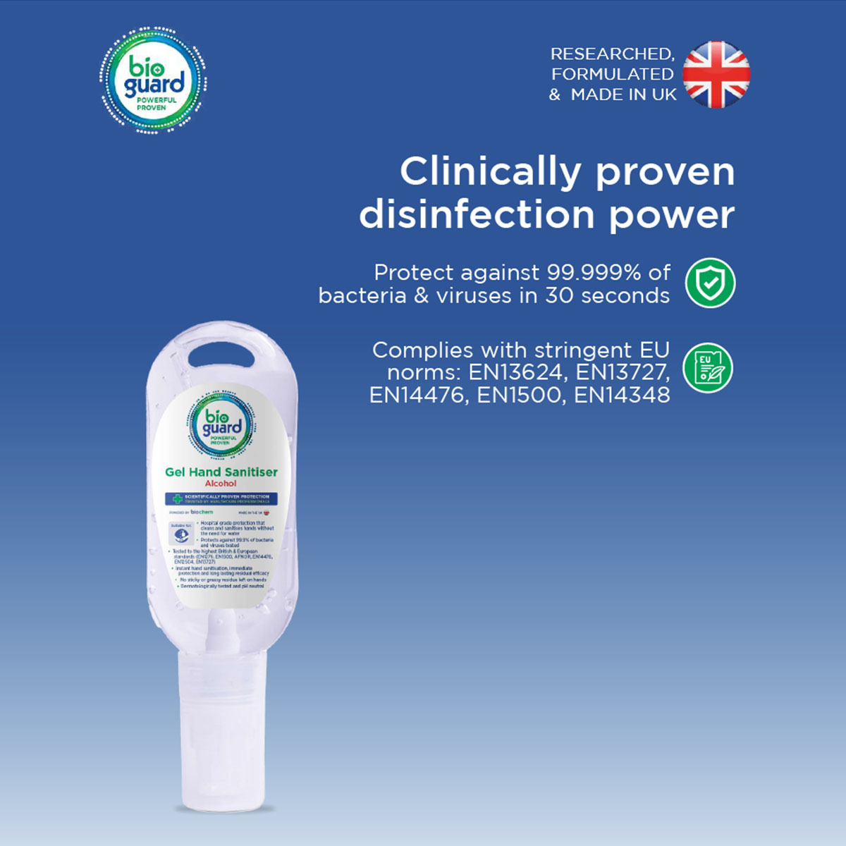 50ml Bioguard Surgical Hand Gel