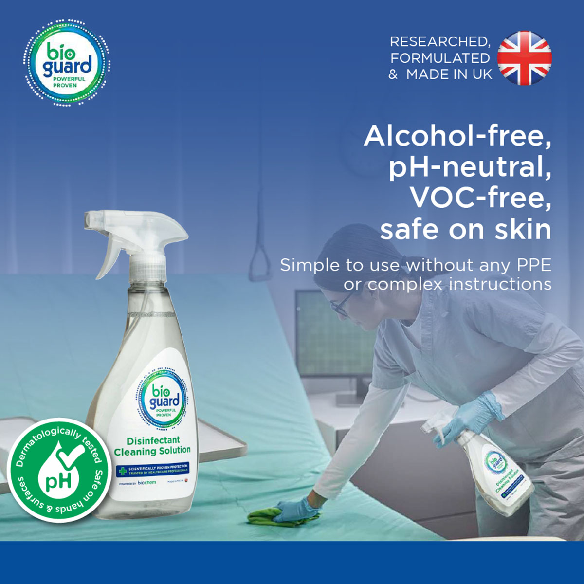 500ml Bioguard Disinfectant Surface Spray