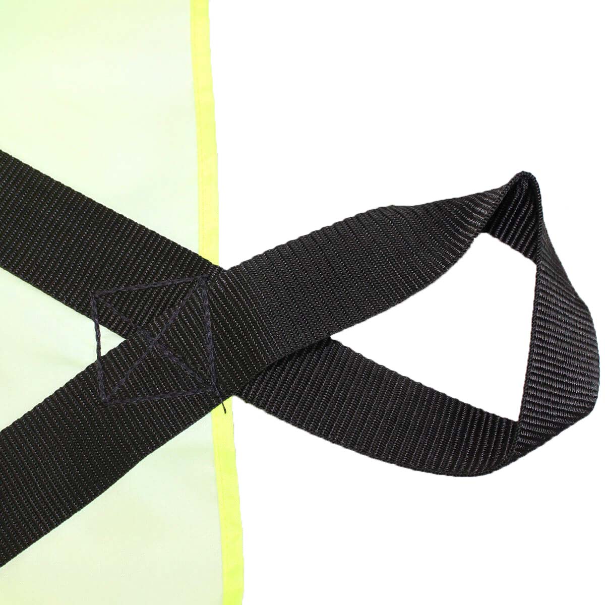 A close-up of one of the Interweave Healthcare MultiMover Evacuation Sheet handles.
