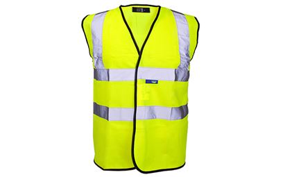 Yellow Supertouch® Hi-Visibility Waistcoat