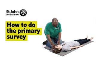 How to do the primary survey