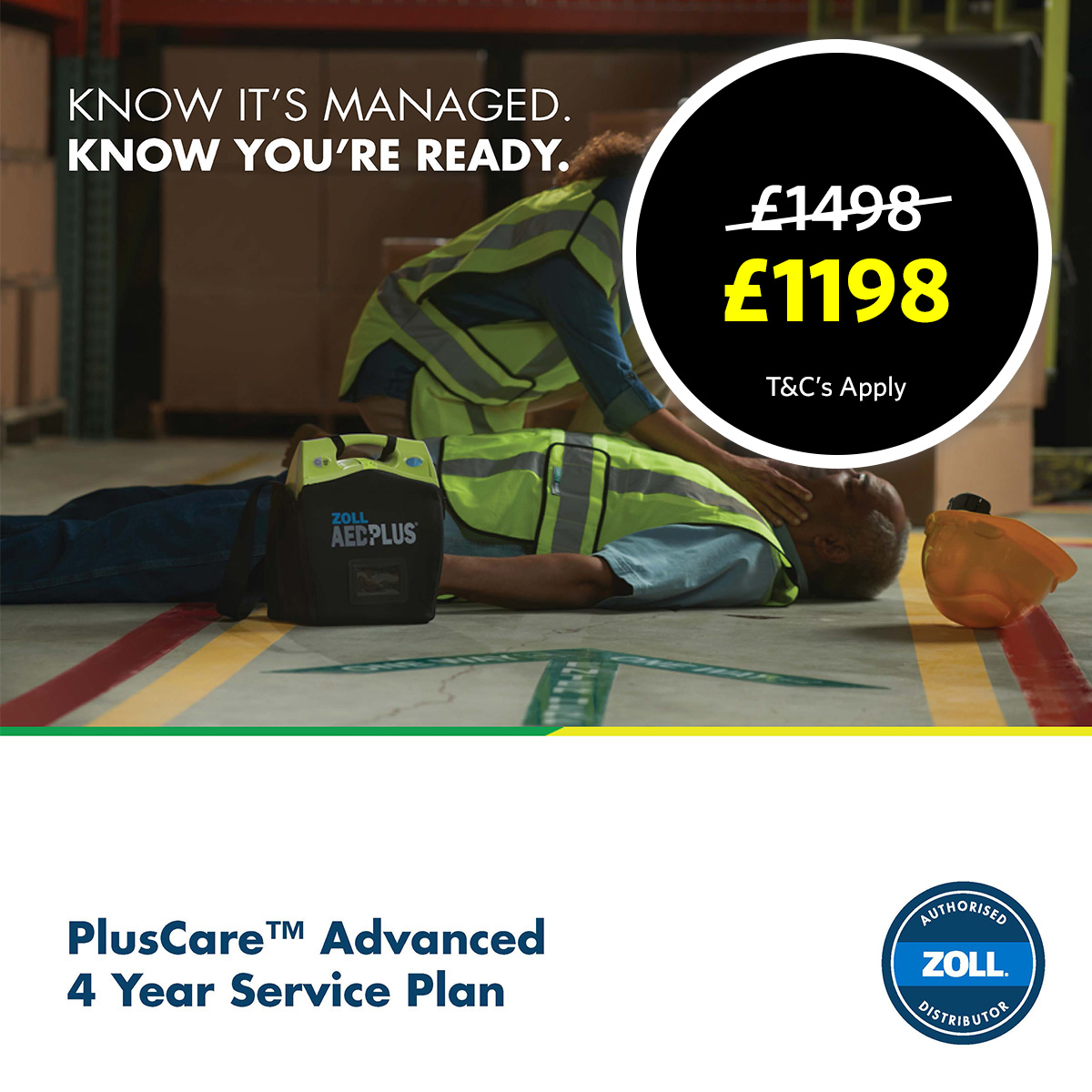 ZOLL PlusCare Advanced 4 Year