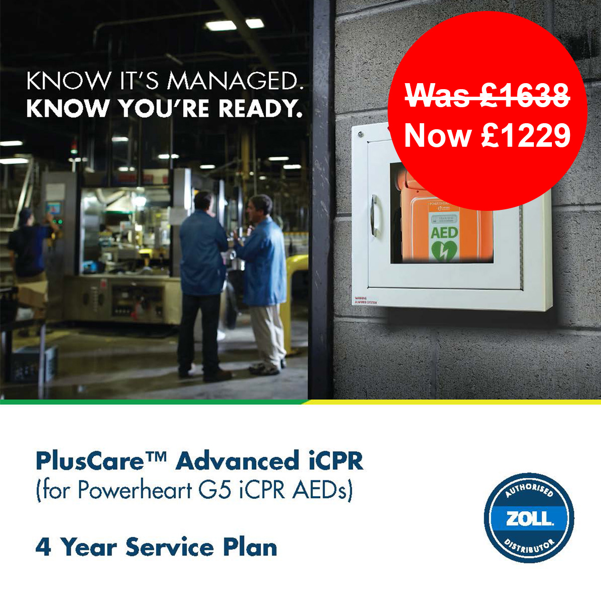 PlusCare Advanced for G5 ICPR - 4 year