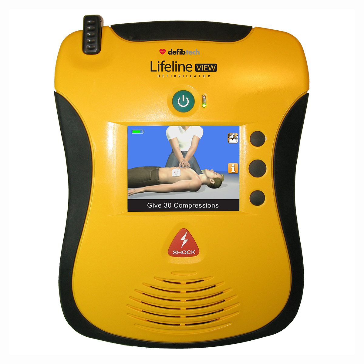 Lifeline View AED Semi-Automatic Defibrillator with Full Colour Display