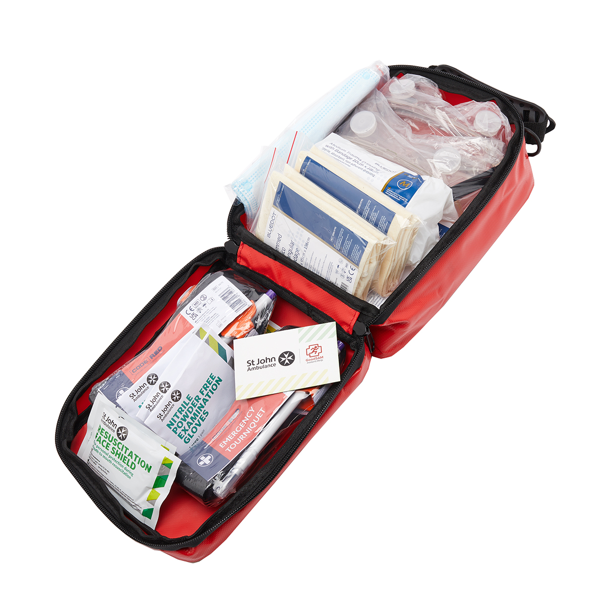 St John Ambulance Public Access Trauma PAcT First Aid Kit with Tourniquet