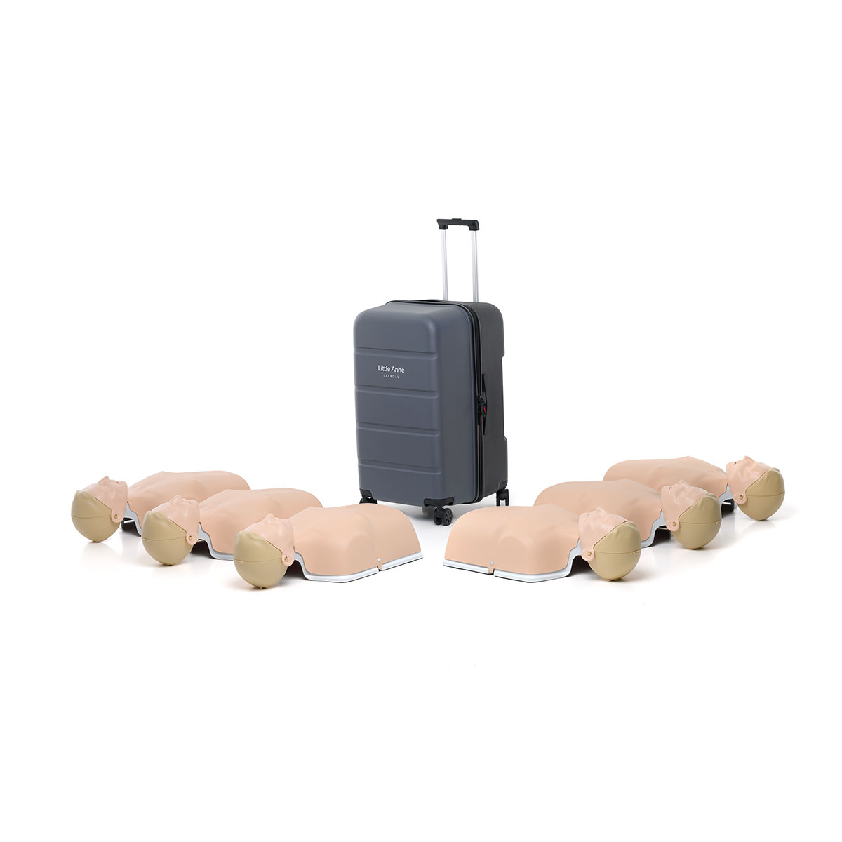 Pack of 6 Laerdal little anne 2.0 light skin